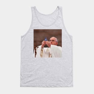 Fidget Spinner Pope Tank Top